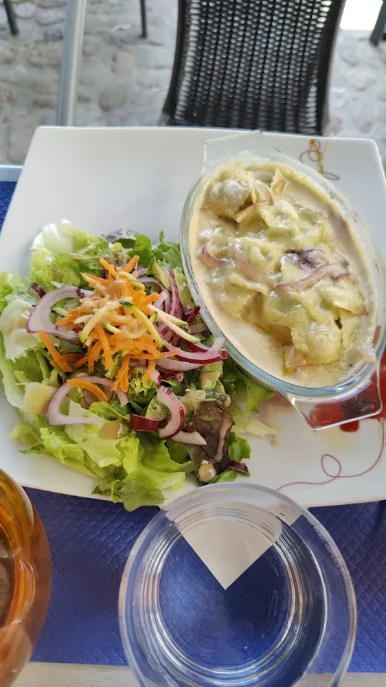 Ravioles Gratiné Au Comté